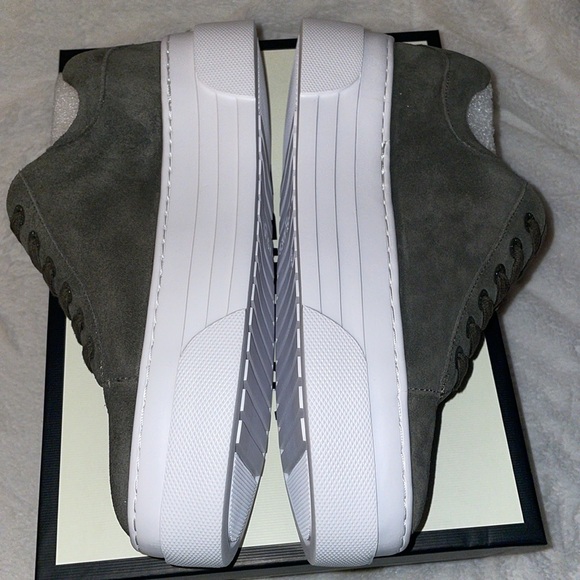 NWT J/SLIDES AMANDA Khaki Suede Sneaker - Picture 12 of 15